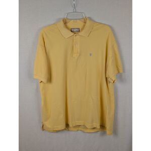 Thomas Burberry Polo Shirt Yellow Men's Size 2XL/XXL/7